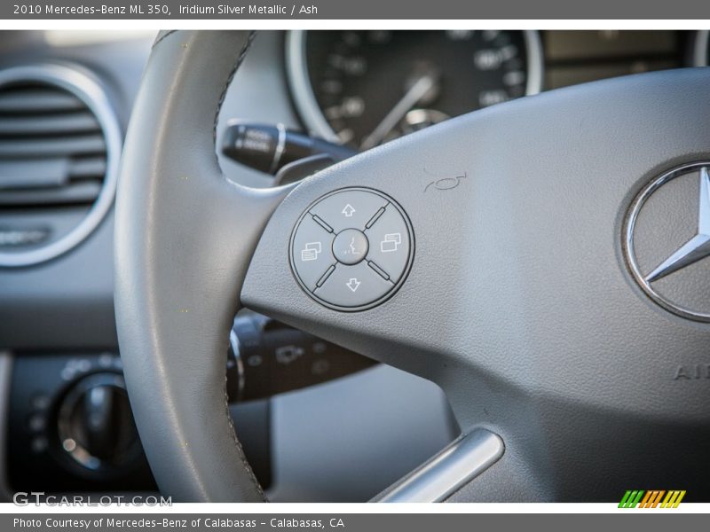 Iridium Silver Metallic / Ash 2010 Mercedes-Benz ML 350