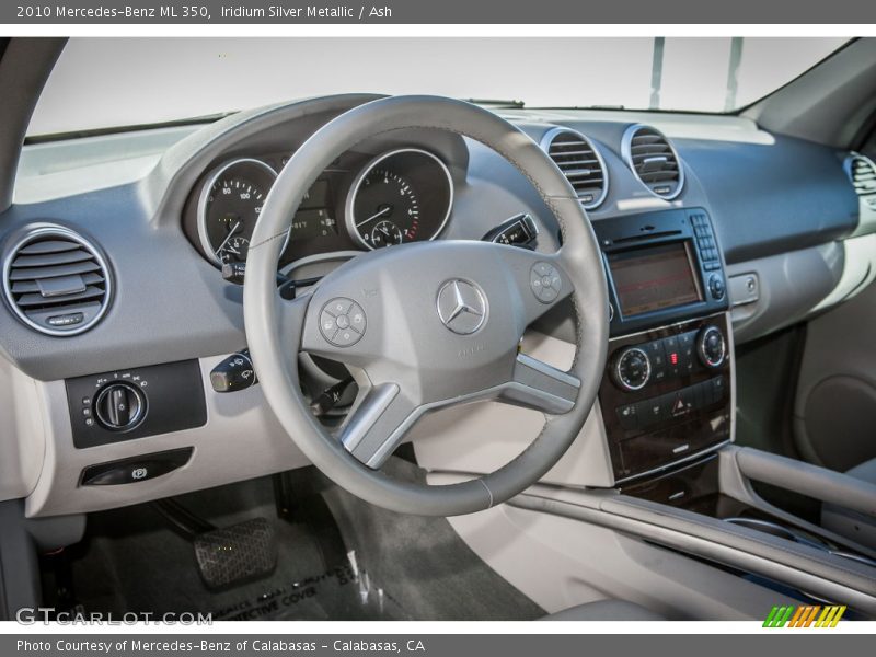 Iridium Silver Metallic / Ash 2010 Mercedes-Benz ML 350