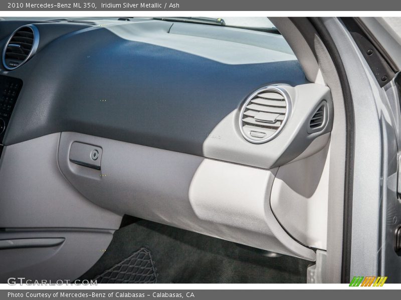 Iridium Silver Metallic / Ash 2010 Mercedes-Benz ML 350