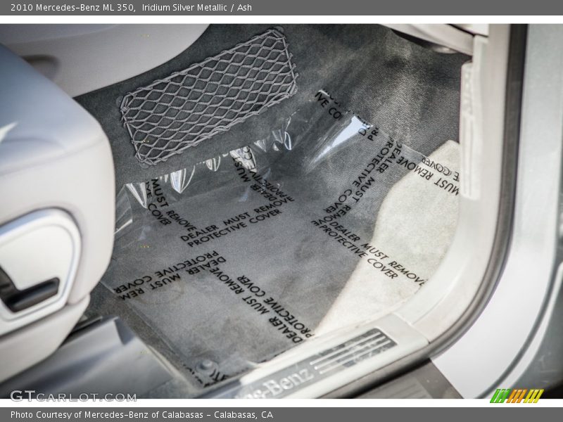 Iridium Silver Metallic / Ash 2010 Mercedes-Benz ML 350