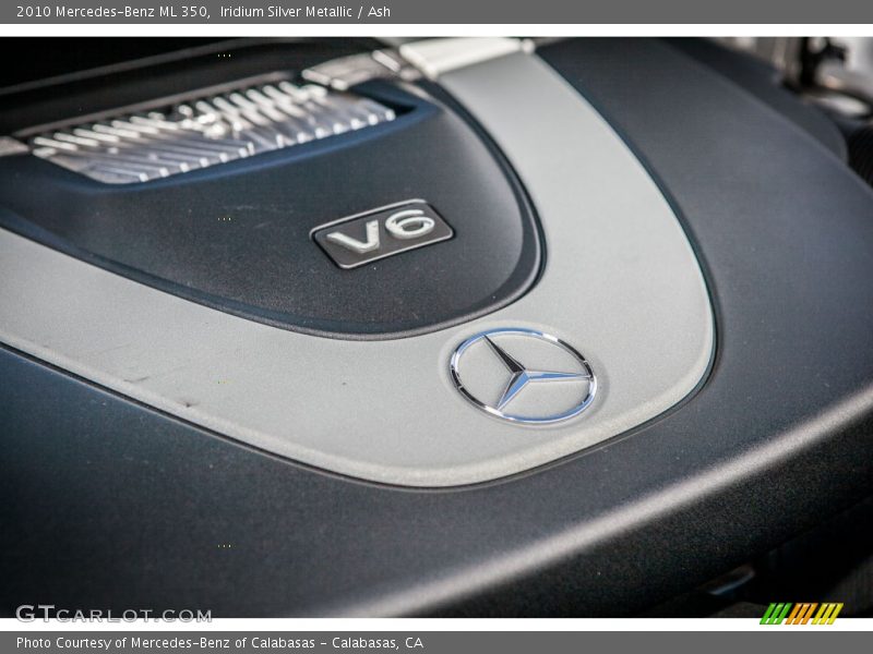 Iridium Silver Metallic / Ash 2010 Mercedes-Benz ML 350