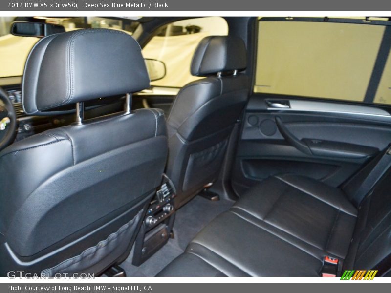 Rear Seat of 2012 X5 xDrive50i