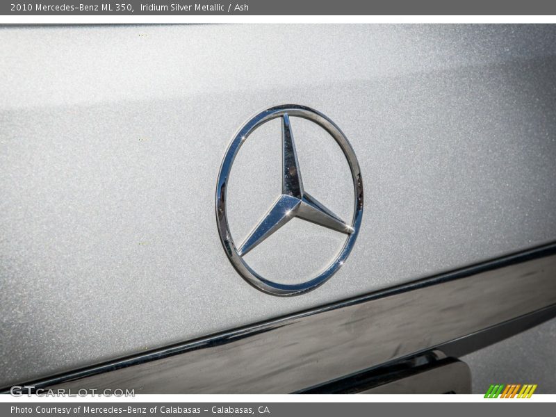 Iridium Silver Metallic / Ash 2010 Mercedes-Benz ML 350