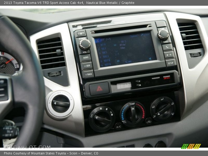 Nautical Blue Metallic / Graphite 2013 Toyota Tacoma V6 TRD Sport Access Cab 4x4