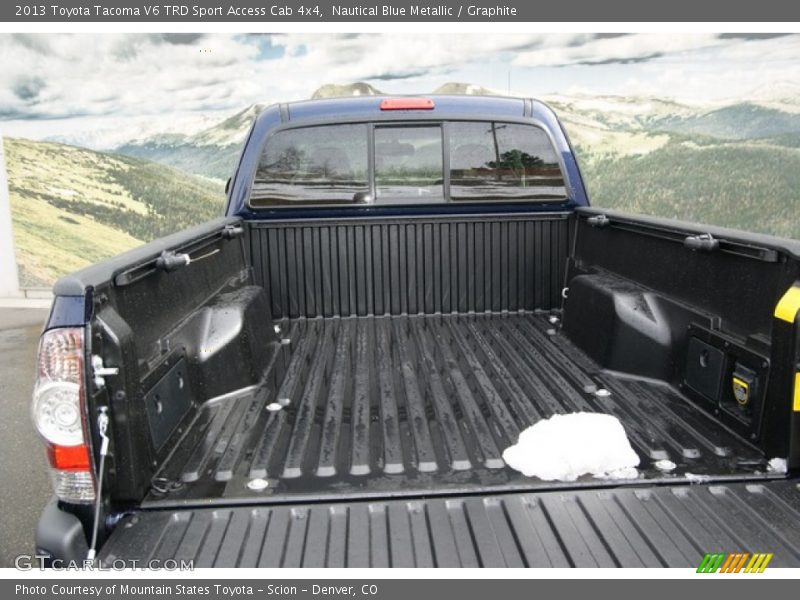 Nautical Blue Metallic / Graphite 2013 Toyota Tacoma V6 TRD Sport Access Cab 4x4