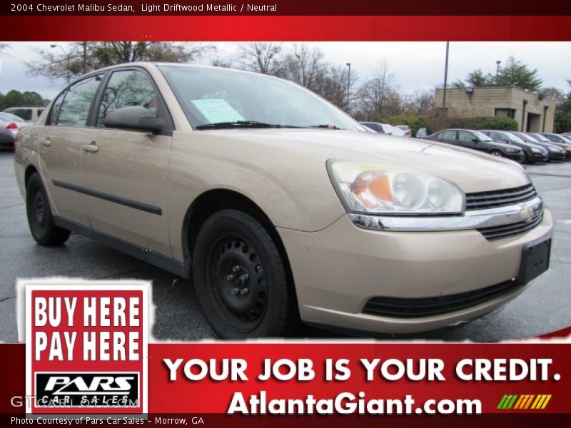 Light Driftwood Metallic / Neutral 2004 Chevrolet Malibu Sedan