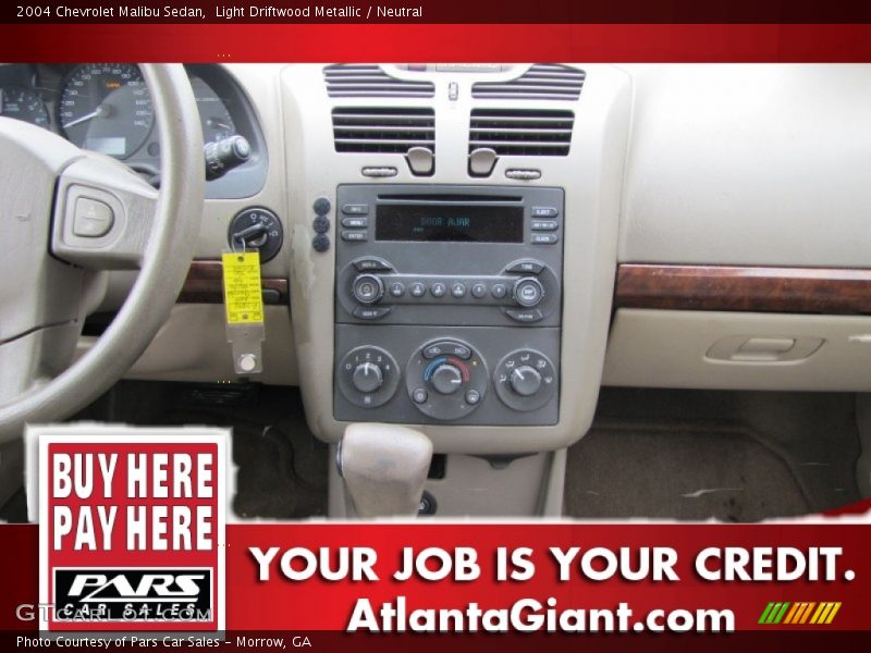 Light Driftwood Metallic / Neutral 2004 Chevrolet Malibu Sedan