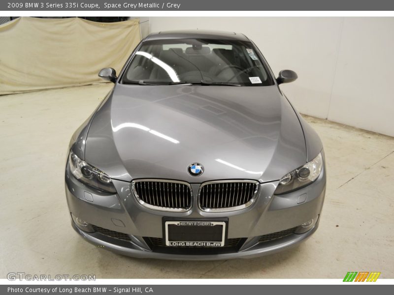 Space Grey Metallic / Grey 2009 BMW 3 Series 335i Coupe