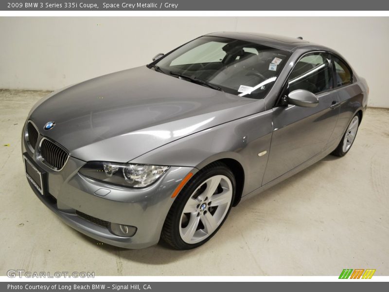 Space Grey Metallic / Grey 2009 BMW 3 Series 335i Coupe