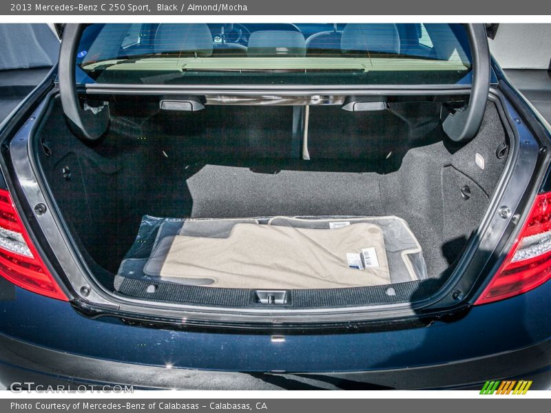 Black / Almond/Mocha 2013 Mercedes-Benz C 250 Sport