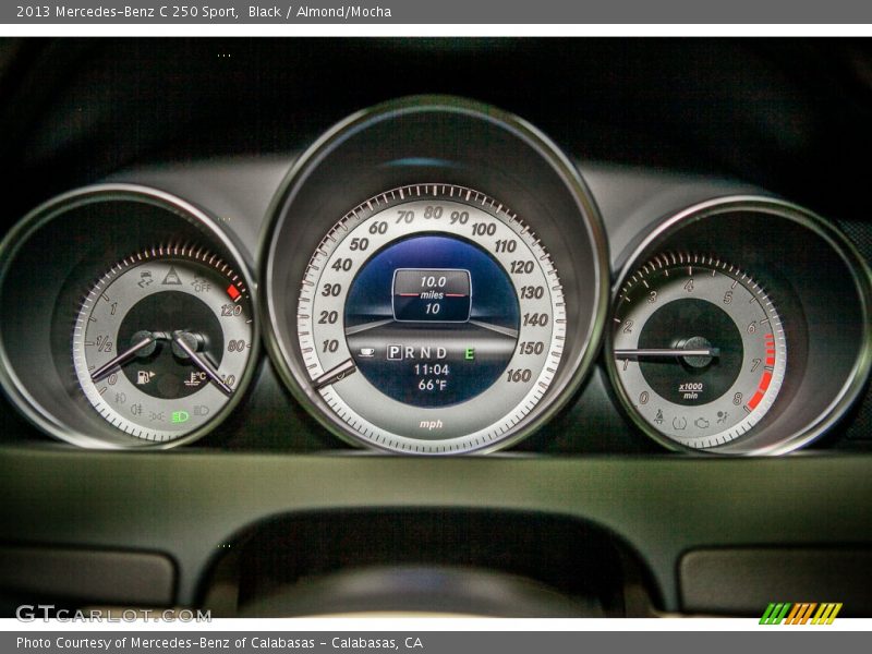 Black / Almond/Mocha 2013 Mercedes-Benz C 250 Sport