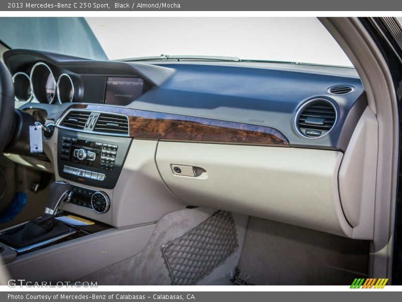 Black / Almond/Mocha 2013 Mercedes-Benz C 250 Sport