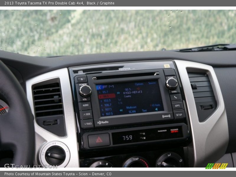 Black / Graphite 2013 Toyota Tacoma TX Pro Double Cab 4x4