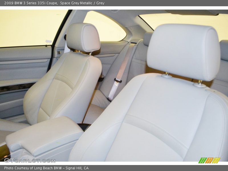 Space Grey Metallic / Grey 2009 BMW 3 Series 335i Coupe