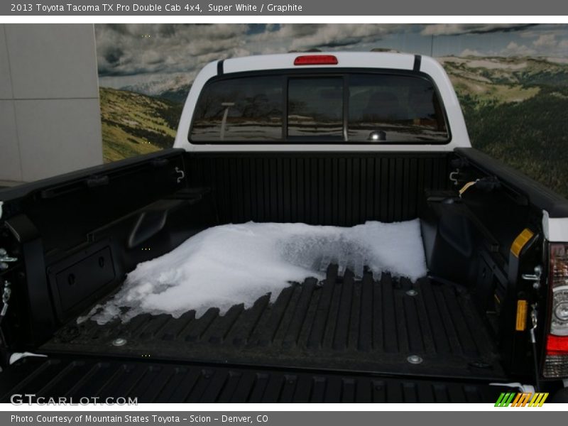 Super White / Graphite 2013 Toyota Tacoma TX Pro Double Cab 4x4