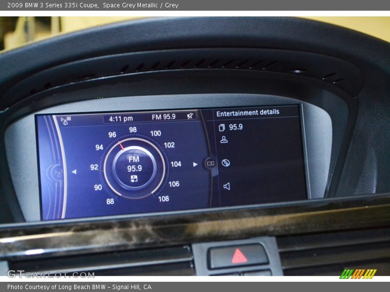 Space Grey Metallic / Grey 2009 BMW 3 Series 335i Coupe