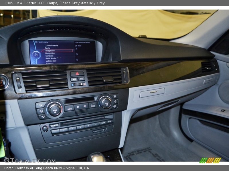 Space Grey Metallic / Grey 2009 BMW 3 Series 335i Coupe