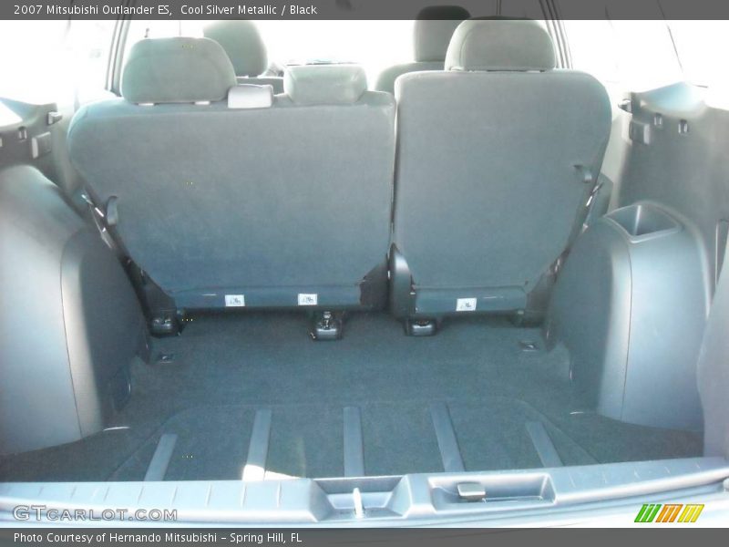 Cool Silver Metallic / Black 2007 Mitsubishi Outlander ES
