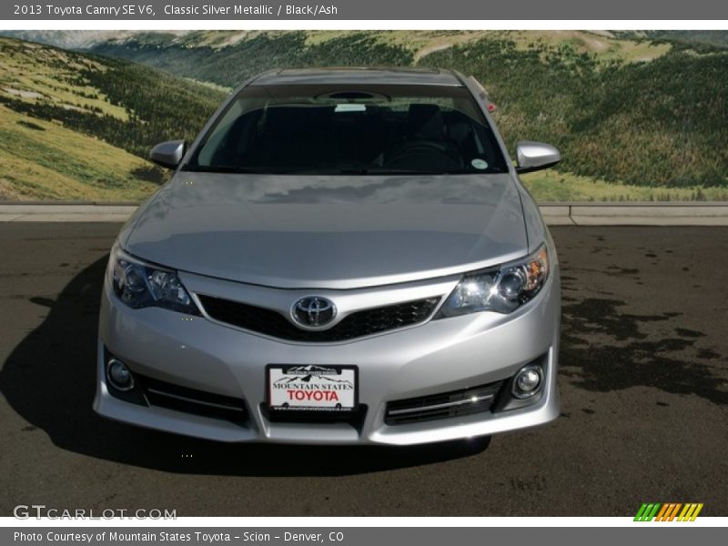 Classic Silver Metallic / Black/Ash 2013 Toyota Camry SE V6