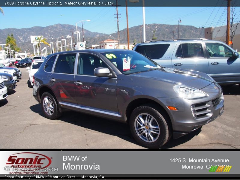 Meteor Grey Metallic / Black 2009 Porsche Cayenne Tiptronic