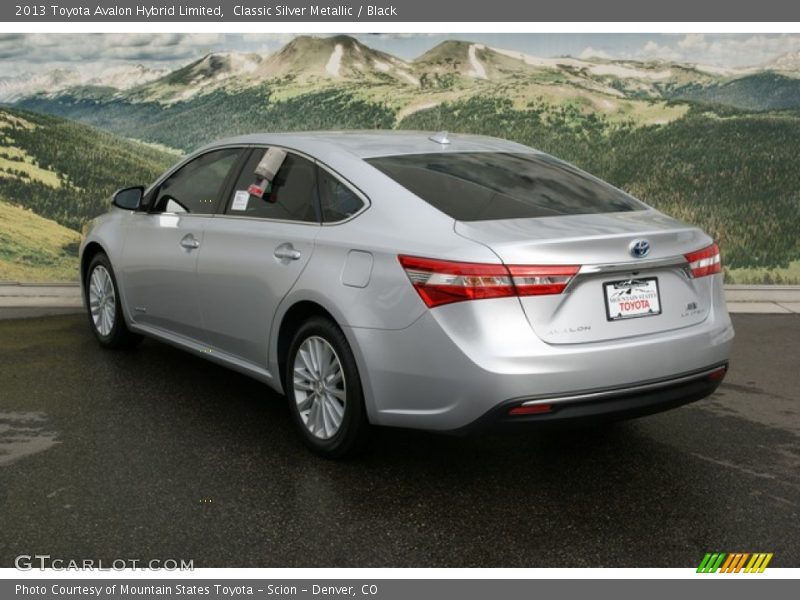 Classic Silver Metallic / Black 2013 Toyota Avalon Hybrid Limited