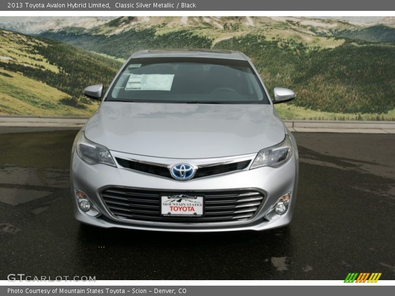 Classic Silver Metallic / Black 2013 Toyota Avalon Hybrid Limited