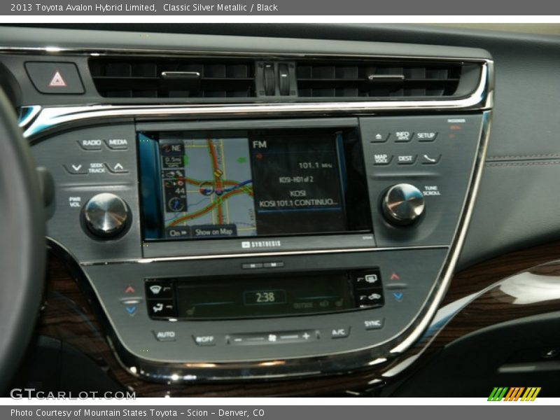 Controls of 2013 Avalon Hybrid Limited