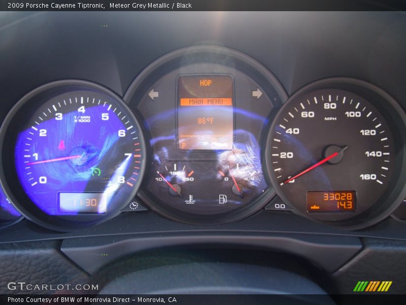 Meteor Grey Metallic / Black 2009 Porsche Cayenne Tiptronic