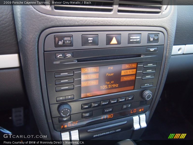 Meteor Grey Metallic / Black 2009 Porsche Cayenne Tiptronic