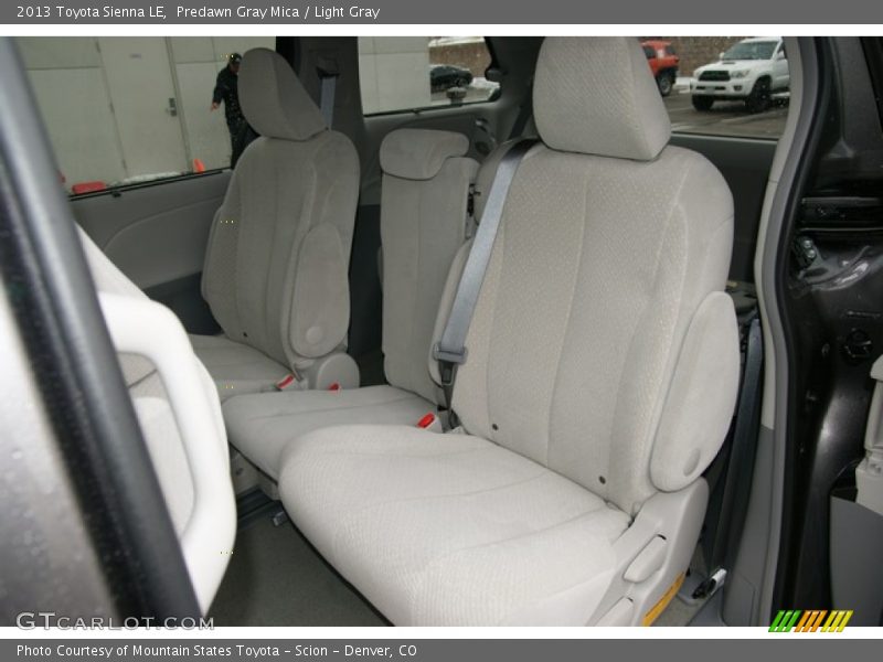Predawn Gray Mica / Light Gray 2013 Toyota Sienna LE