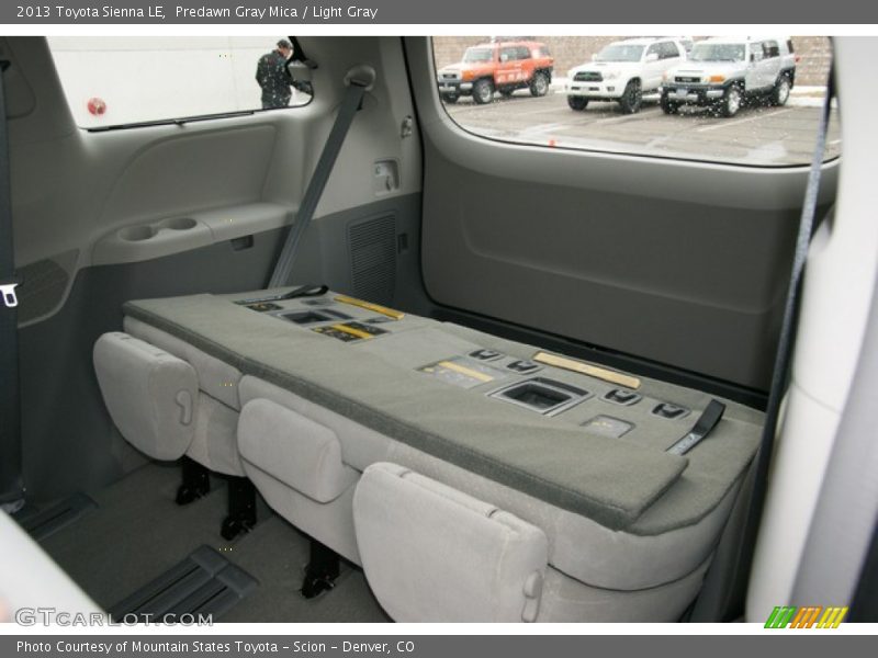 Predawn Gray Mica / Light Gray 2013 Toyota Sienna LE