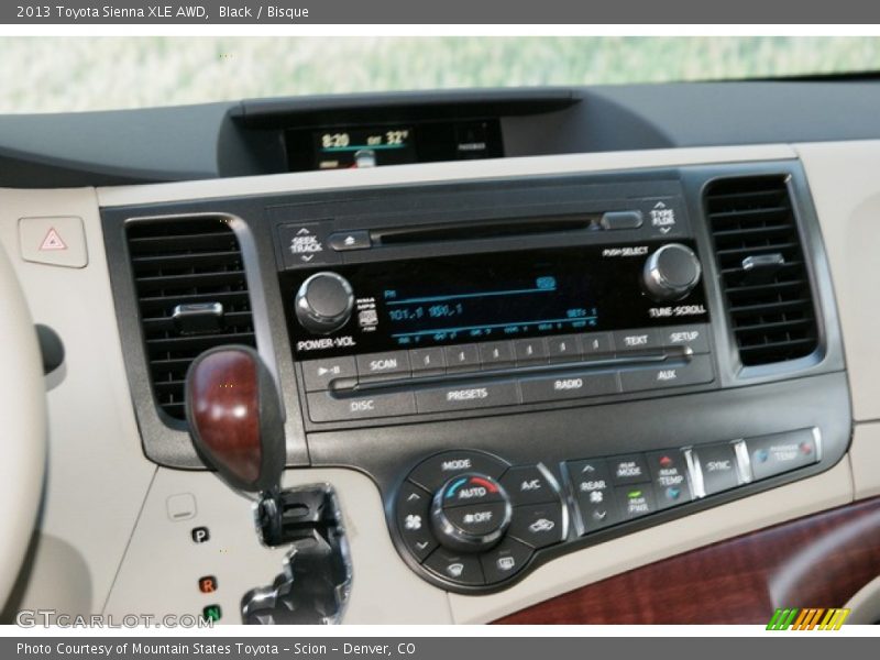 Black / Bisque 2013 Toyota Sienna XLE AWD