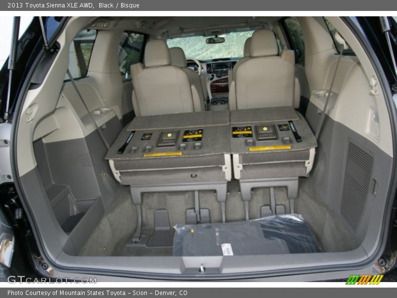 Black / Bisque 2013 Toyota Sienna XLE AWD