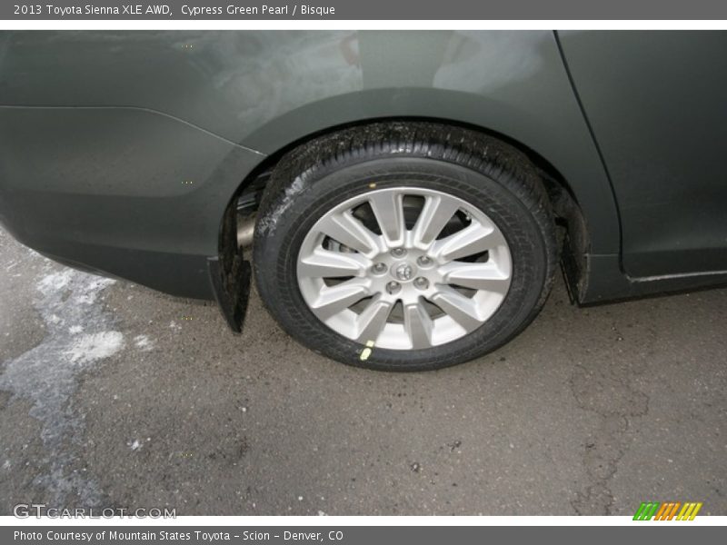  2013 Sienna XLE AWD Wheel