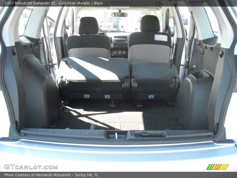 Cool Silver Metallic / Black 2007 Mitsubishi Outlander ES