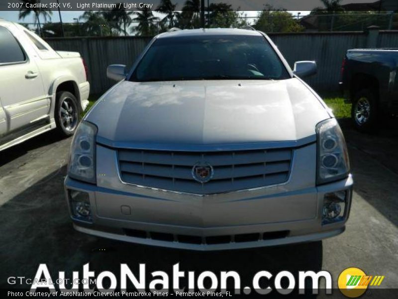 Light Platinum / Light Gray 2007 Cadillac SRX V6