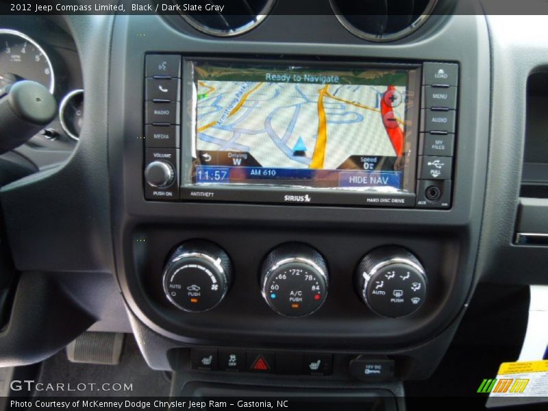 Navigation of 2012 Compass Limited