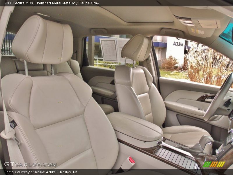 Front Seat of 2010 MDX 