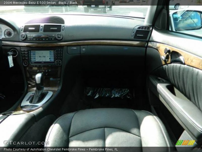 Black / Black 2004 Mercedes-Benz E 500 Sedan