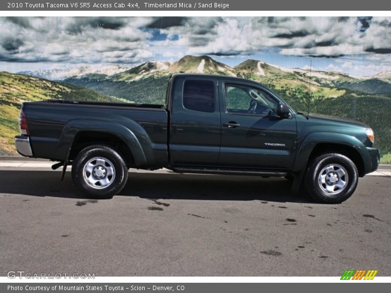 Timberland Mica / Sand Beige 2010 Toyota Tacoma V6 SR5 Access Cab 4x4