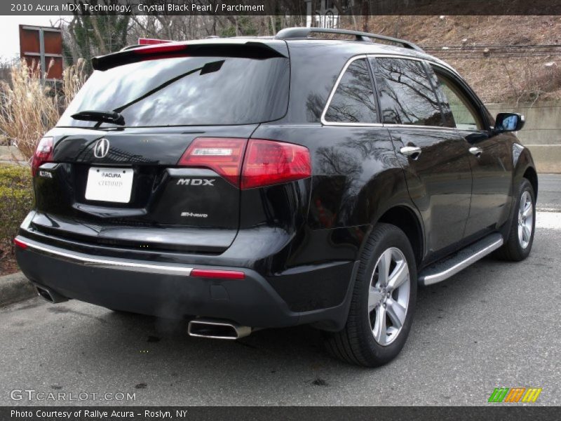 Crystal Black Pearl / Parchment 2010 Acura MDX Technology
