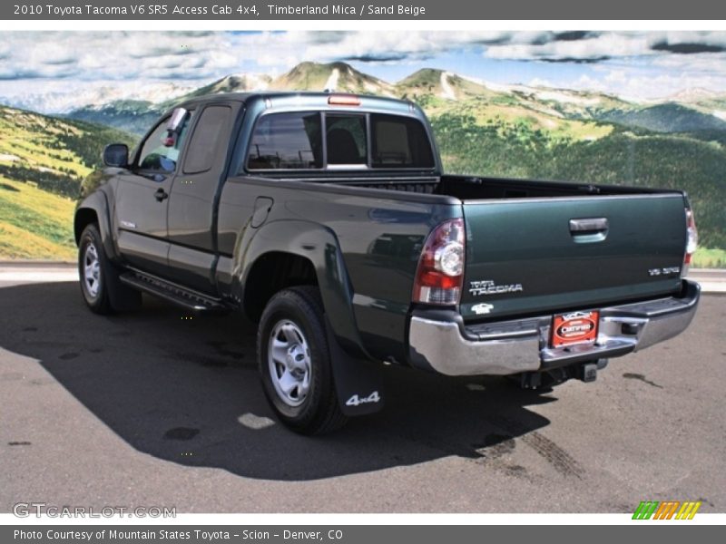 Timberland Mica / Sand Beige 2010 Toyota Tacoma V6 SR5 Access Cab 4x4