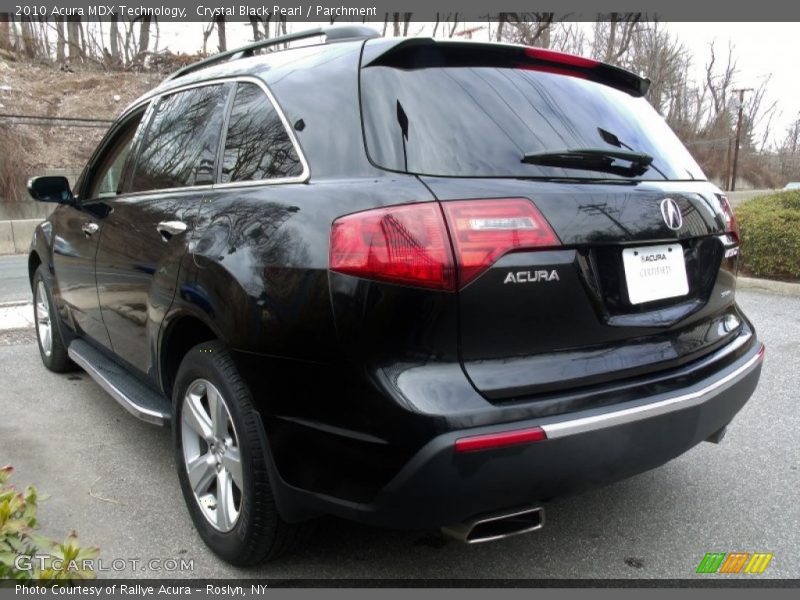 Crystal Black Pearl / Parchment 2010 Acura MDX Technology