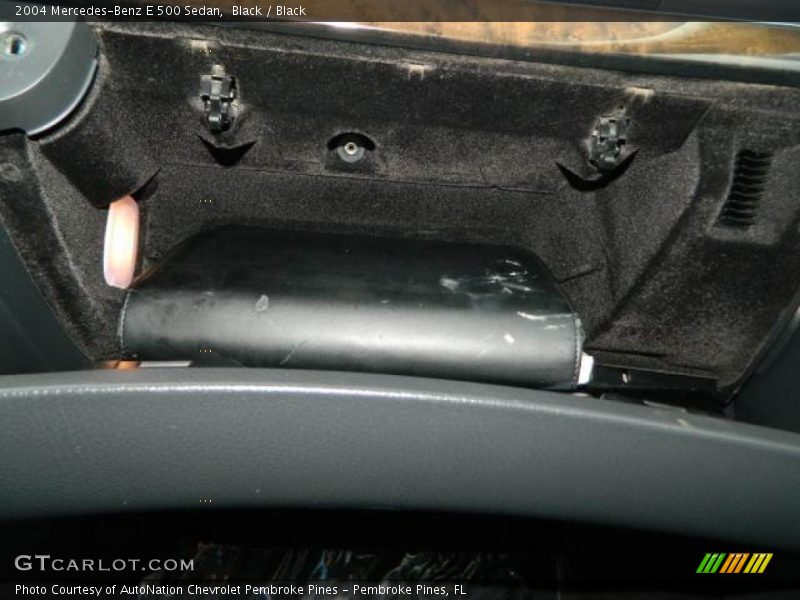 Black / Black 2004 Mercedes-Benz E 500 Sedan
