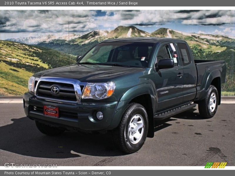 Timberland Mica / Sand Beige 2010 Toyota Tacoma V6 SR5 Access Cab 4x4