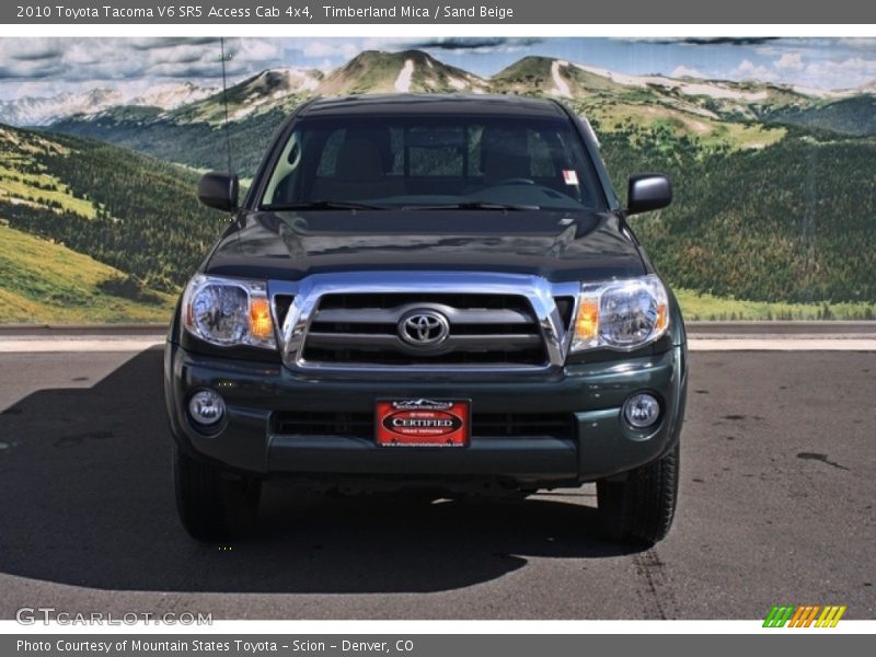 Timberland Mica / Sand Beige 2010 Toyota Tacoma V6 SR5 Access Cab 4x4