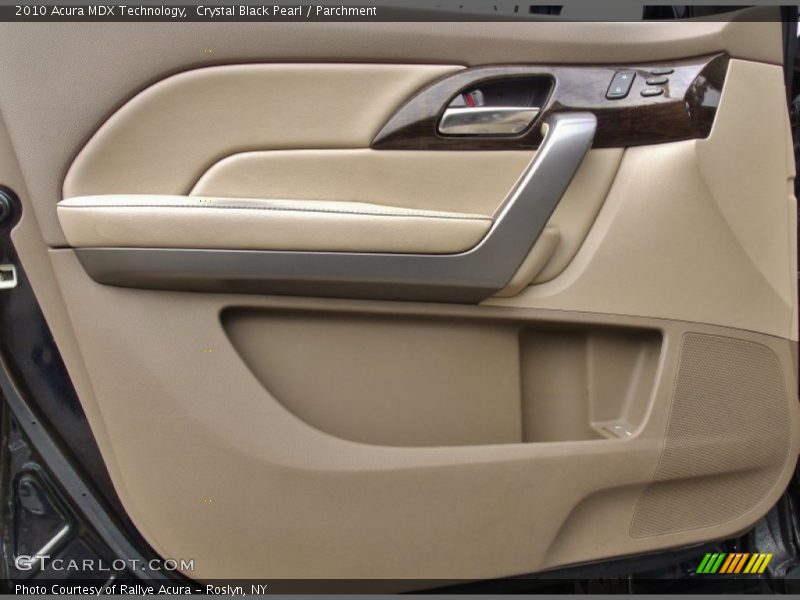 Crystal Black Pearl / Parchment 2010 Acura MDX Technology
