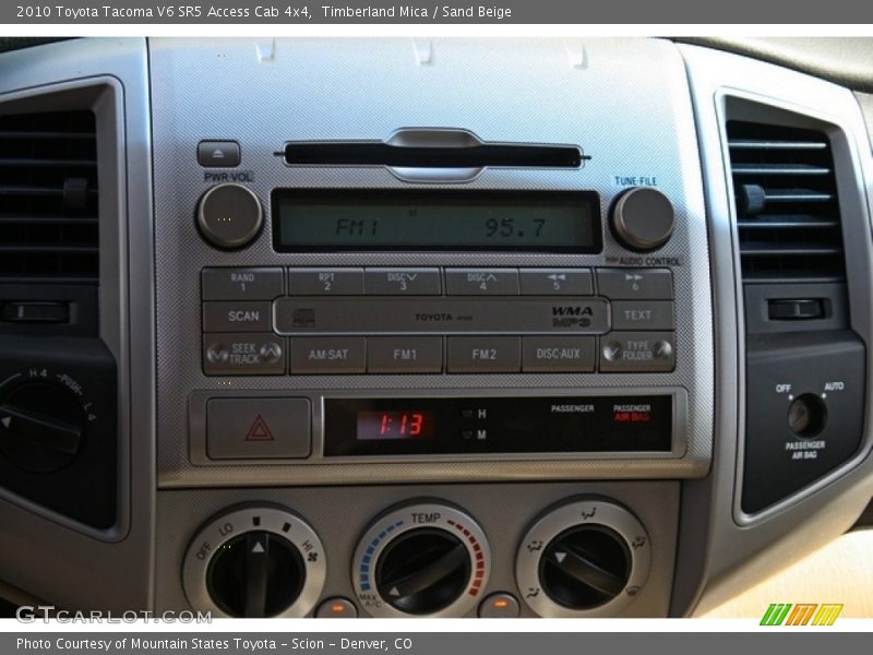 Timberland Mica / Sand Beige 2010 Toyota Tacoma V6 SR5 Access Cab 4x4