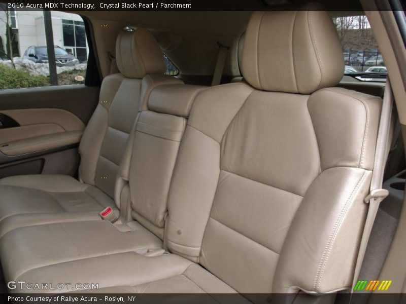 Crystal Black Pearl / Parchment 2010 Acura MDX Technology