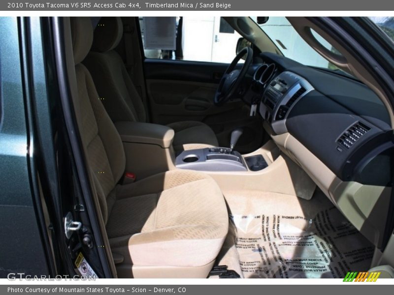 Timberland Mica / Sand Beige 2010 Toyota Tacoma V6 SR5 Access Cab 4x4